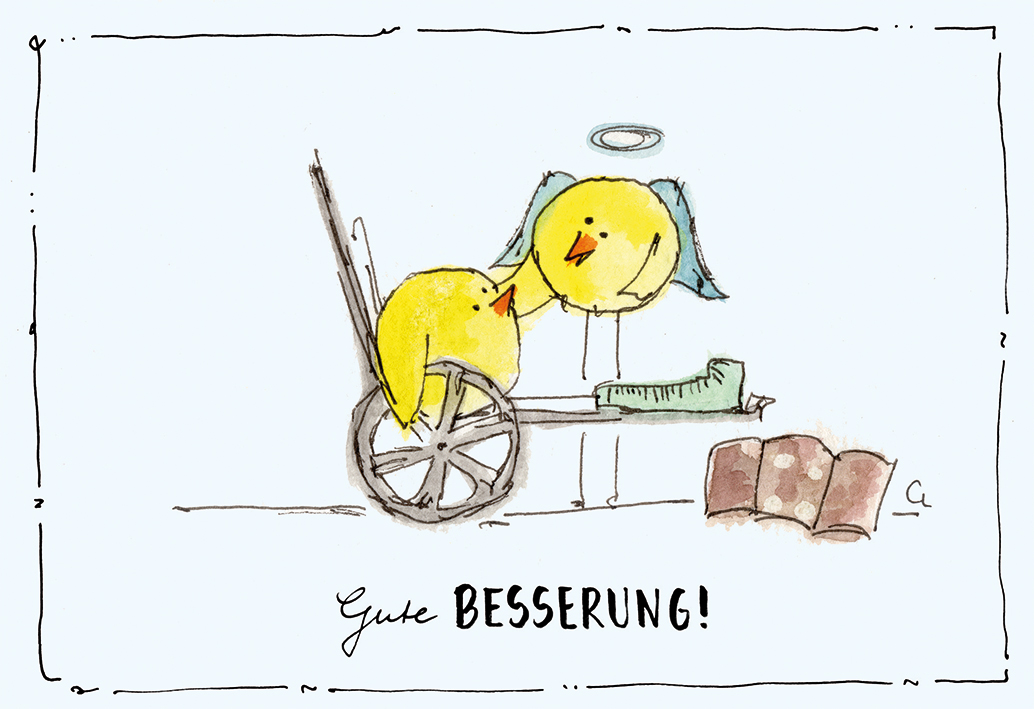 Karte zur Gensesung - Ich-Mach-Dich-Gesund-Engel Karte zur Gensesung - Ich-Mach-Dich-Gesund-Engel