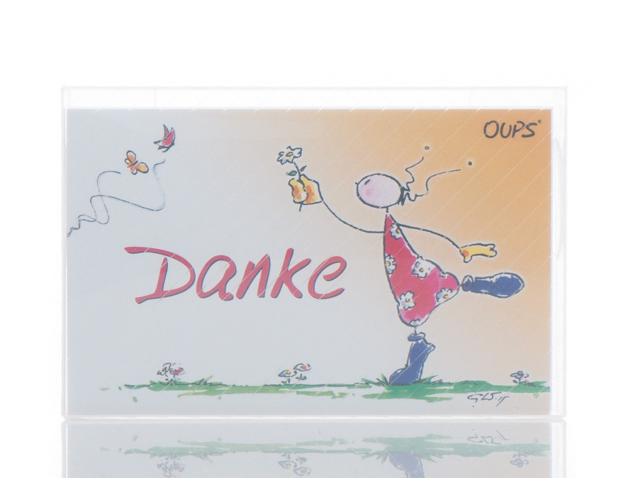 Kärtchenbox - Danke Kärtchenbox - Danke