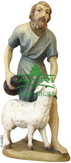 Karl-Kuolt-Krippe  - Hirte mit Schaf