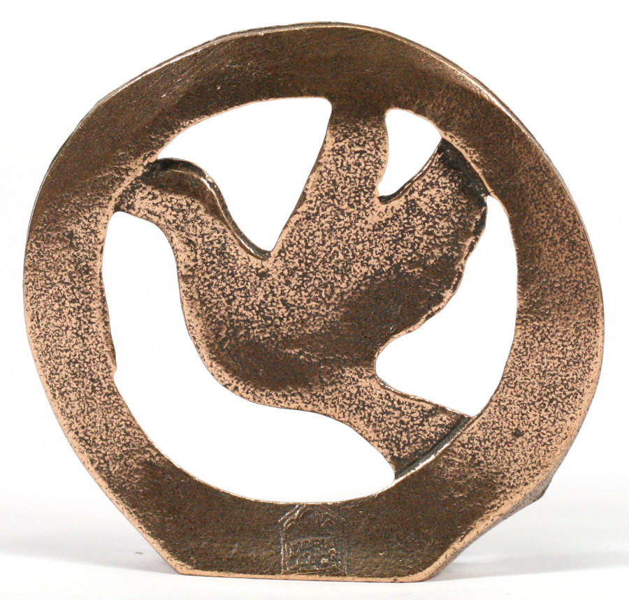 Stehplakette - Friedenstaube Stehplakette - Friedenstaube