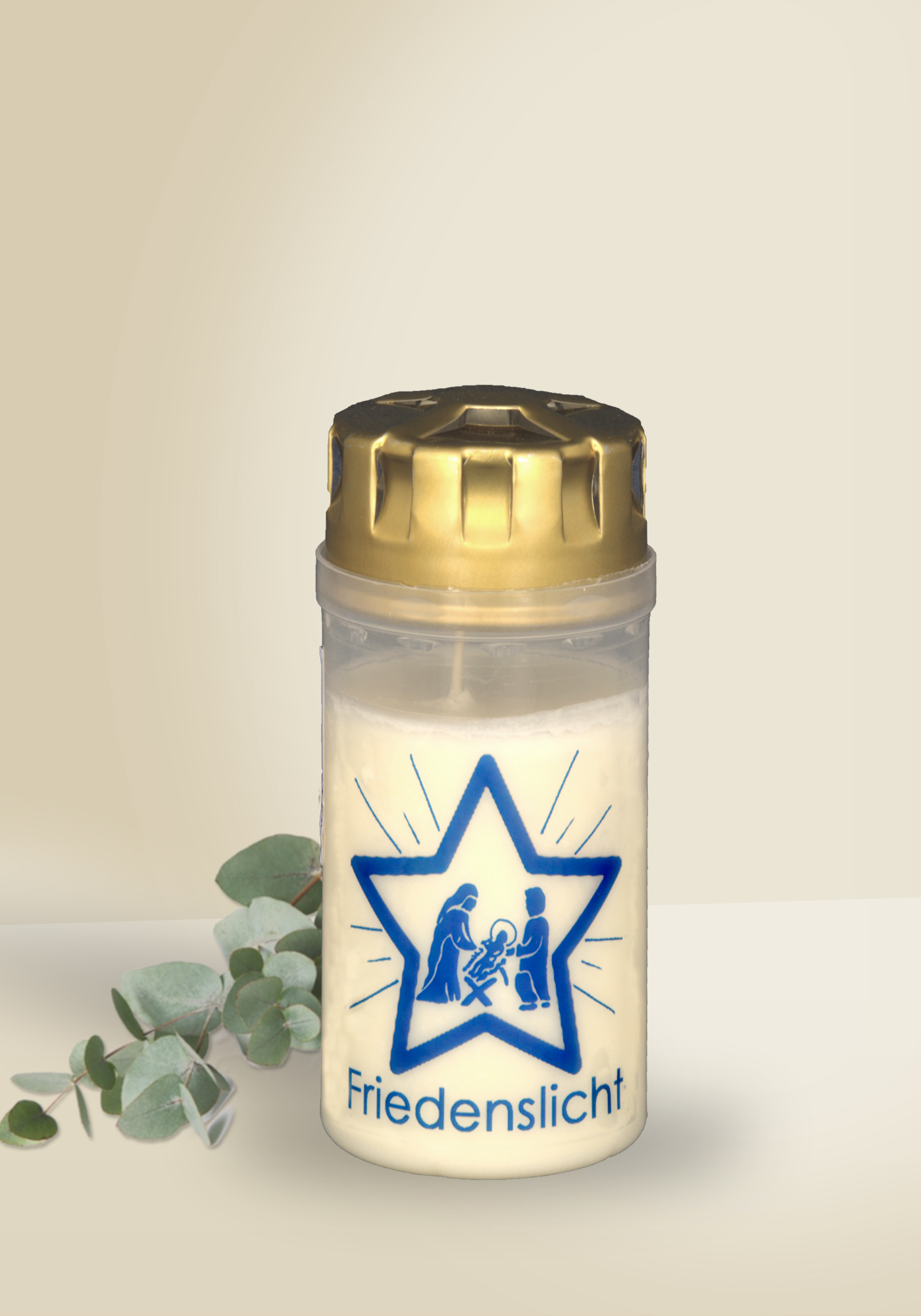 Grabkerze - Friedenslicht & Heilige Familie Grabkerze - Friedenslicht & Heilige Familie