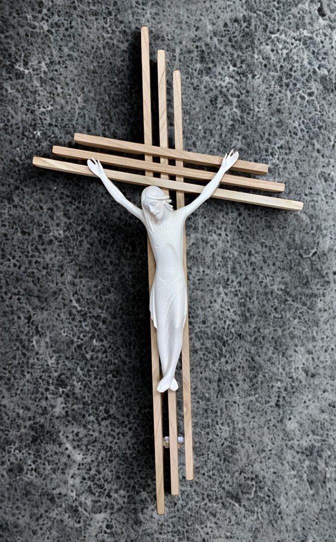 Holzkreuz - Leistenkreuz & Korpus