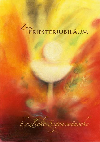 Karte zum Priesterjubiläum - Herr, du hast mich gerufen. Karte zum Priesterjubiläum - Herr, du hast mich gerufen.
