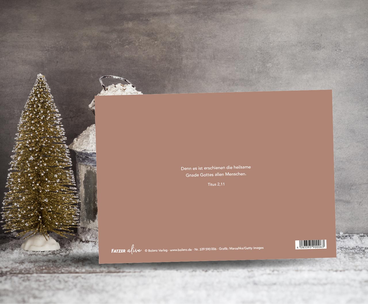 Weihnachtskarte - Gnade Gottes