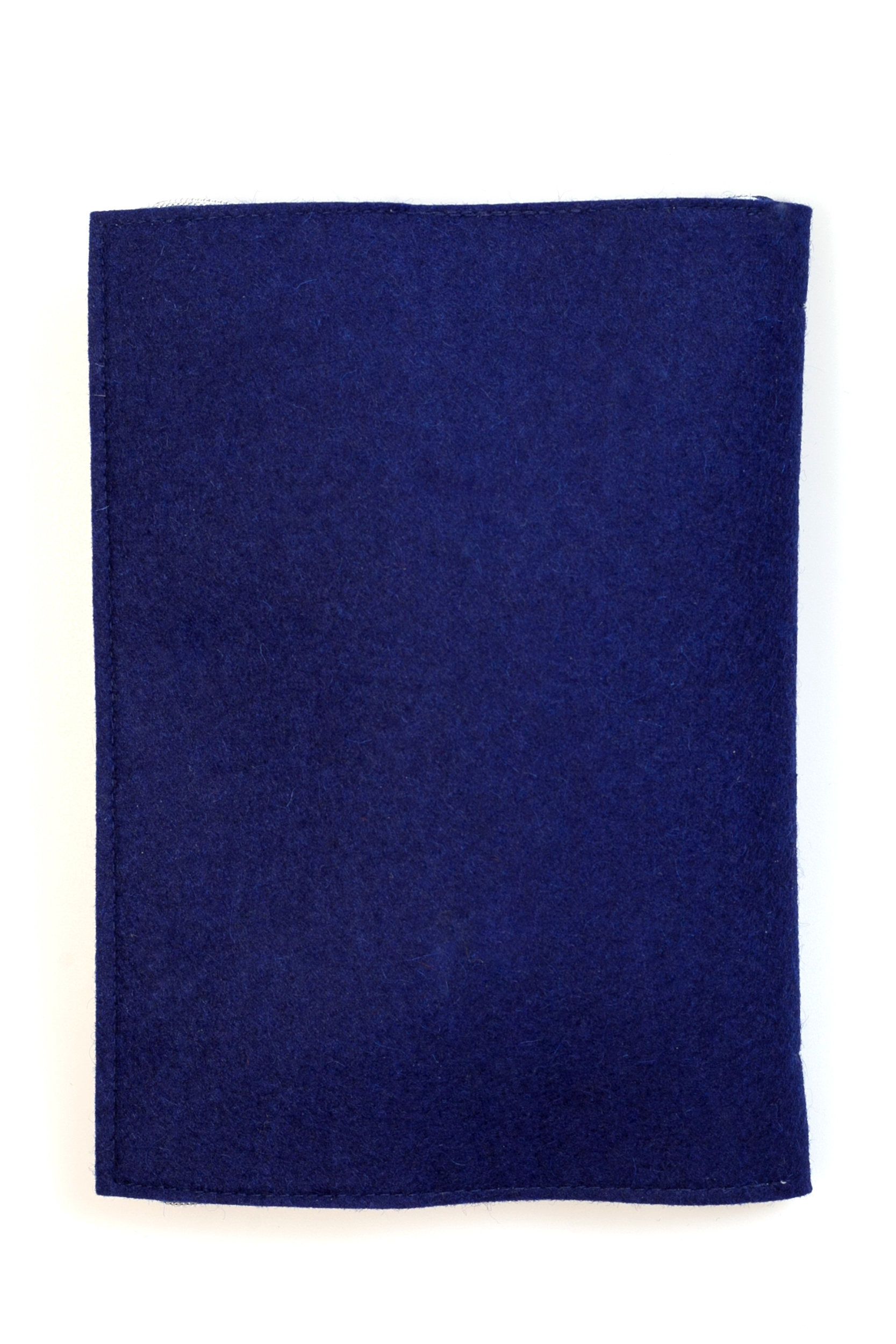 Gotteslobhülle - Großdruck & Blauer Woll-Filz mit Kreuz Gotteslobhülle - Großdruck & Blauer Woll-Filz mit Kreuz