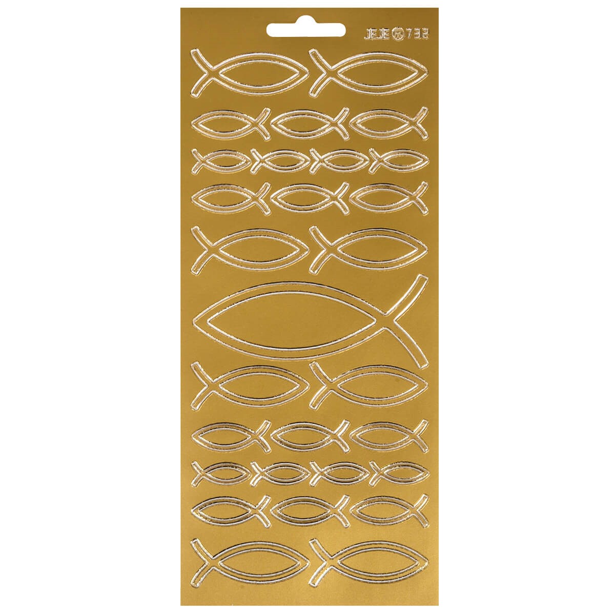 Konturensticker-Set - Fische 