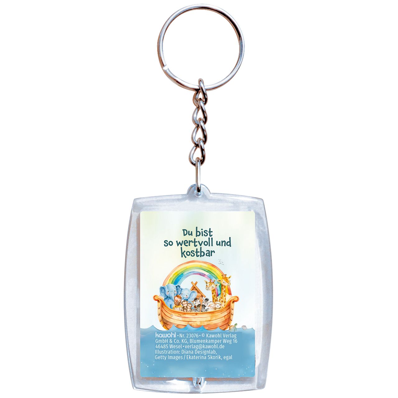 Schlüsselanhänger – Du bist so wertvoll & kostbar