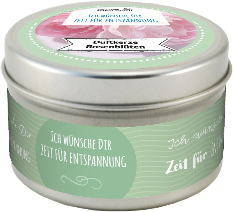 Duftkerze - Zeit für Entspannung Duftkerze - Zeit für Entspannung