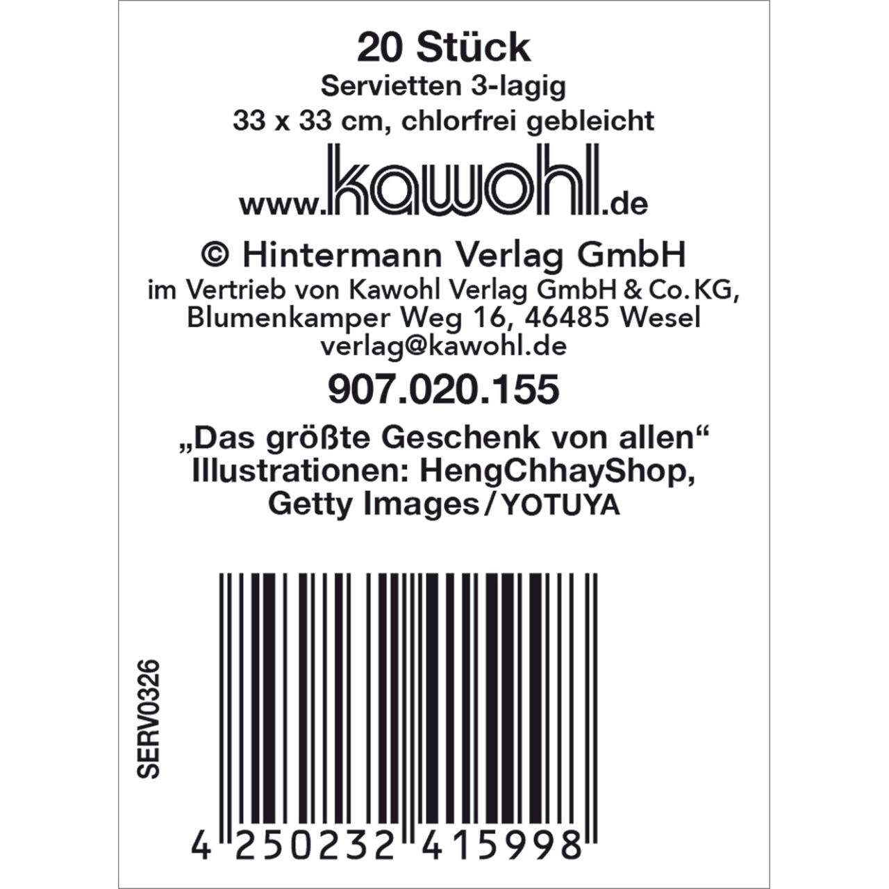 Servietten – Frohe Weihnachten