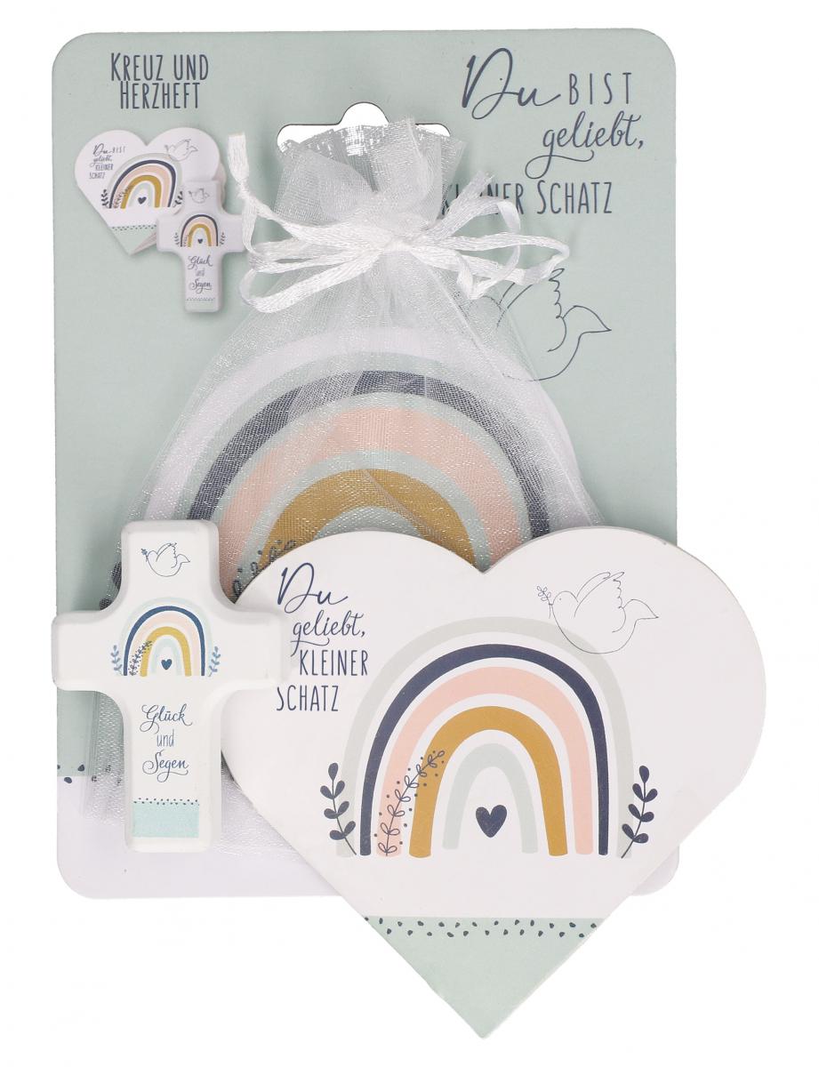 Geschenkset zur Taufe - Du bist geliebt, kleiner Schatz Geschenkset zur Taufe - Du bist geliebt, kleiner Schatz