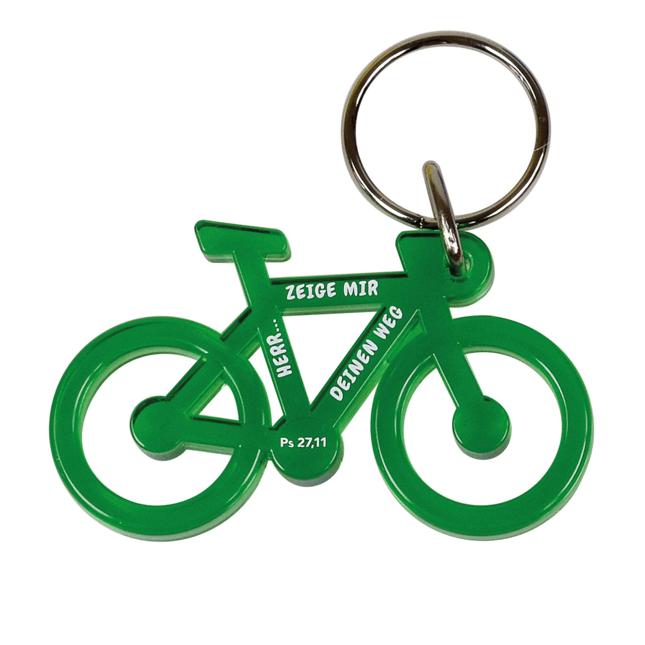 Schlüsselanhänger - Zeige mir deinen Weg & Fahrrad