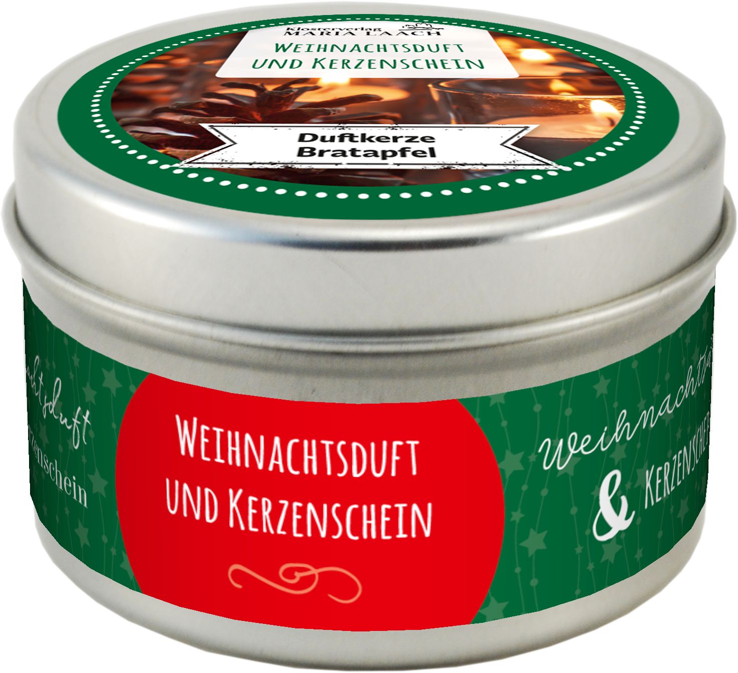 Duftkerze - Weihnachtsduft und Kerzenschein Duftkerze - Weihnachtsduft und Kerzenschein