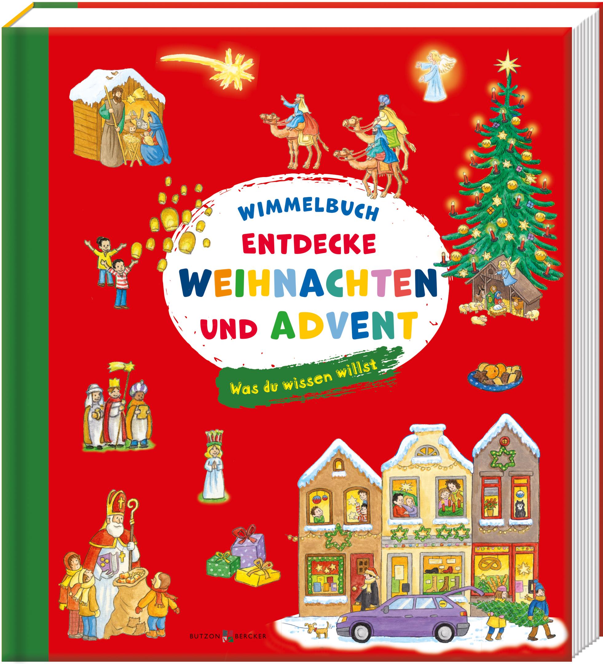 Kinderbuch - Entdecke Weihnachten und Advent