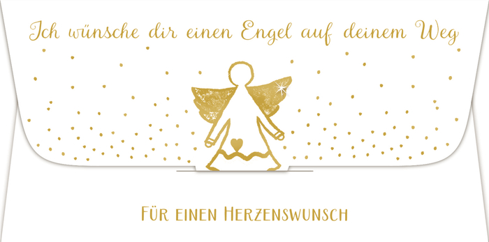 Geschenkkarte - Engel auf deinem Weg und Gutscheingeschenk