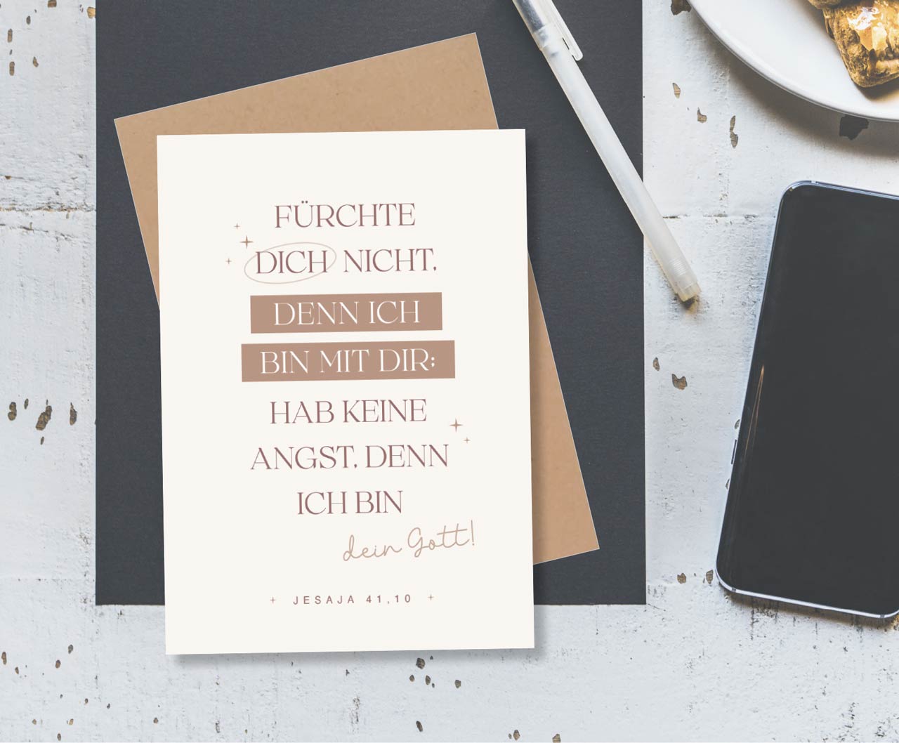 Neutrale Karte – Fürchte dich nicht… & JL2027