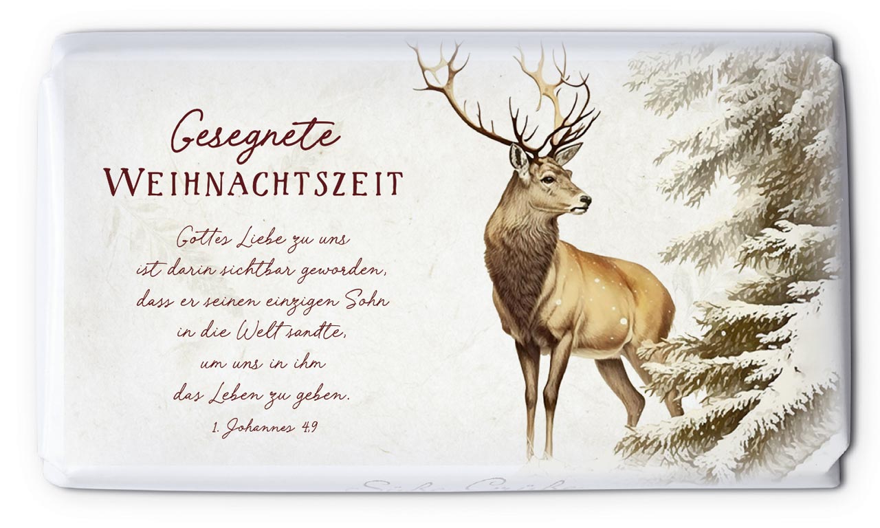 Geschenk-Schokolade - Gottes Liebe Geschenk-Schokolade - Gottes Liebe
