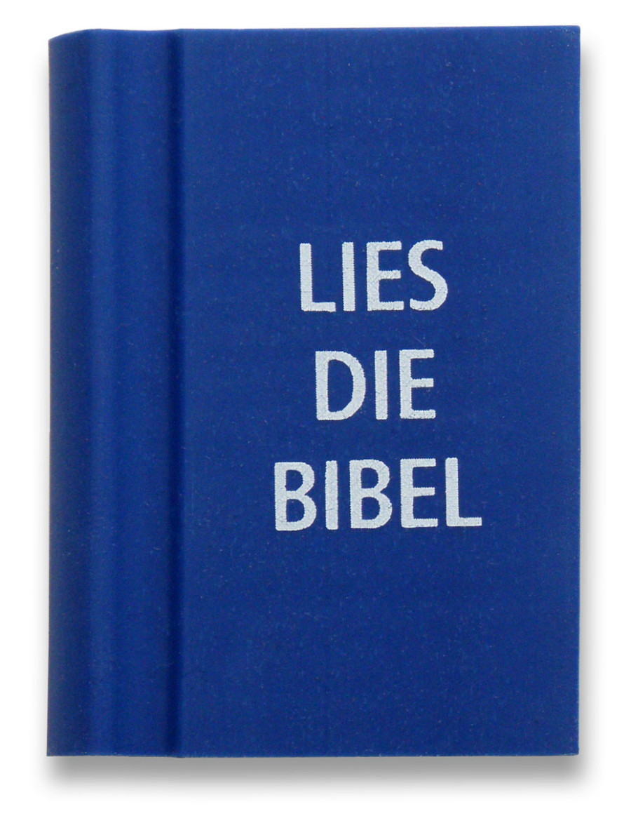 Radiergummi - Lies die Bibel