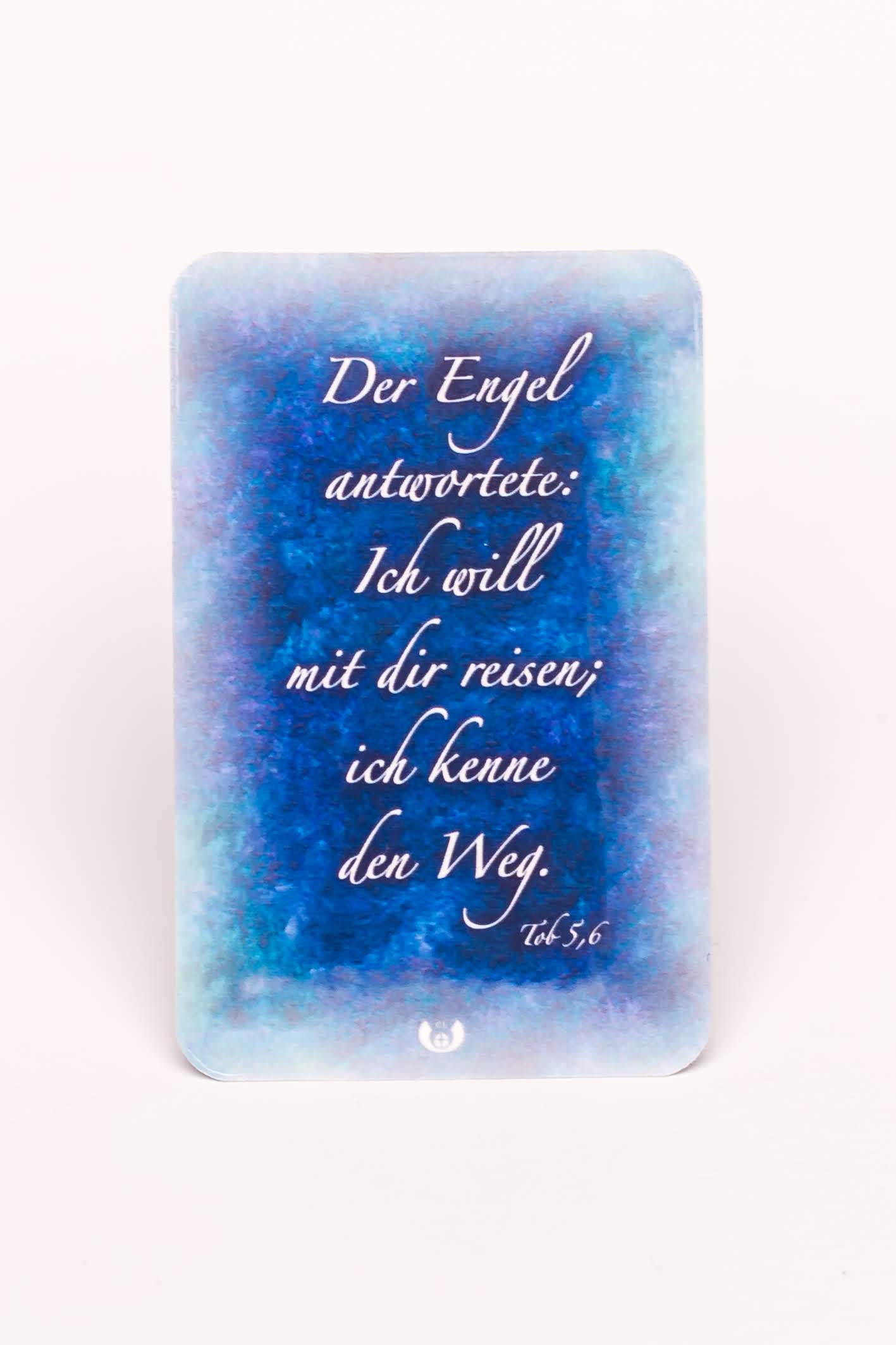 Prayercard - Engel & Blau