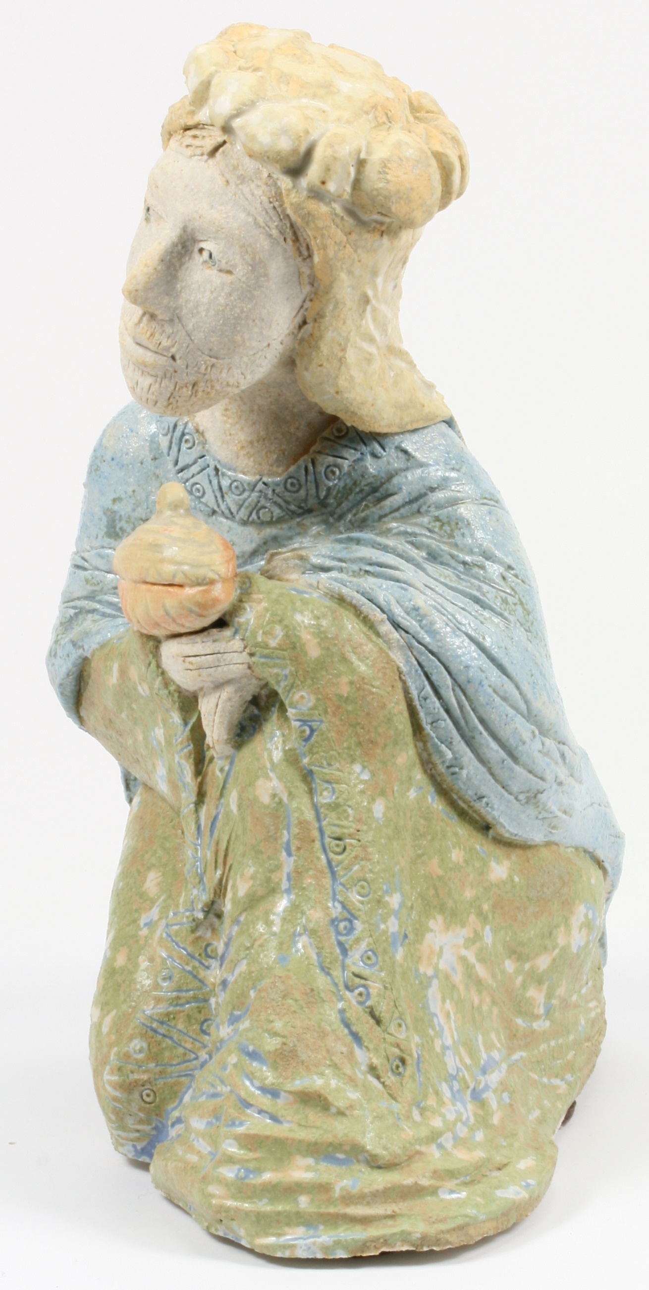 Krippe - Schamotte-Ton & 35 cm - Hl. Könige Krippe - Schamotte-Ton & 35 cm - Hl. Könige