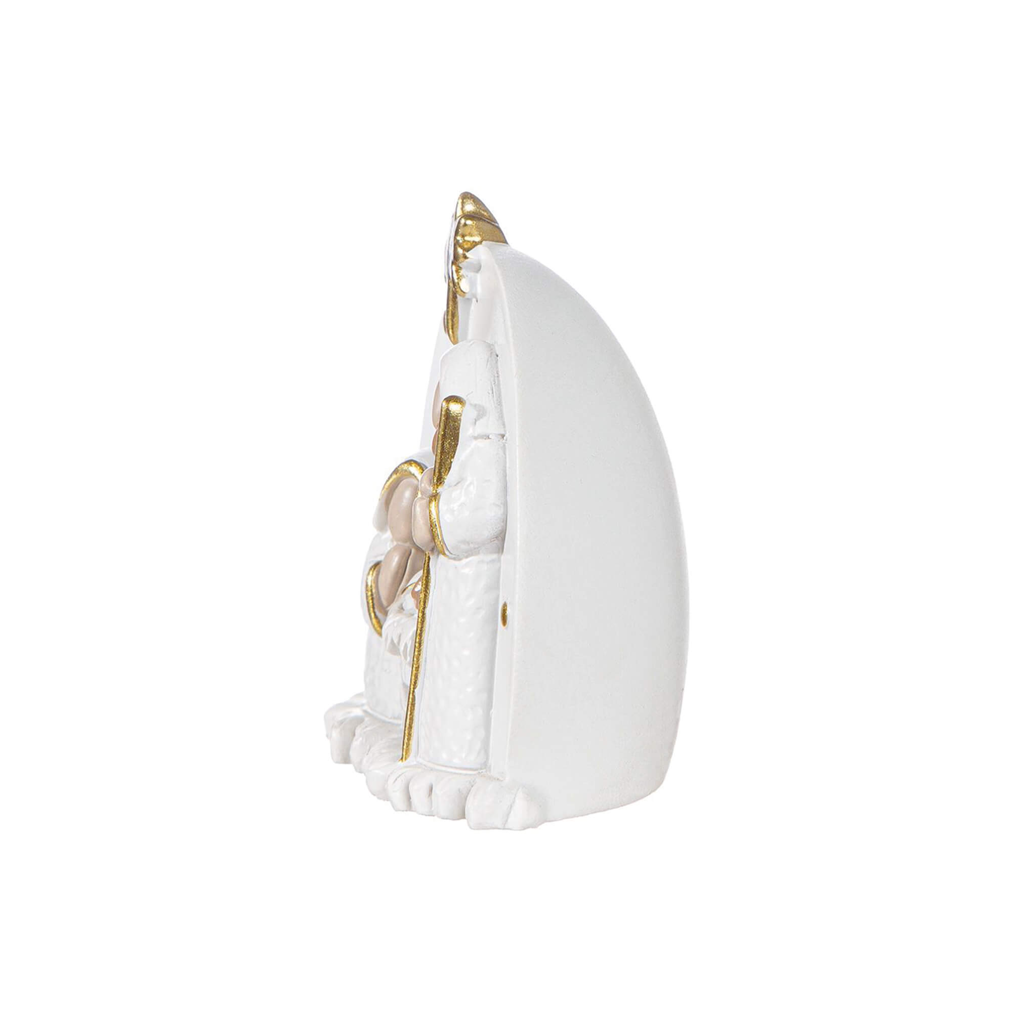 Blockkrippe - Heilige Familie & Mini