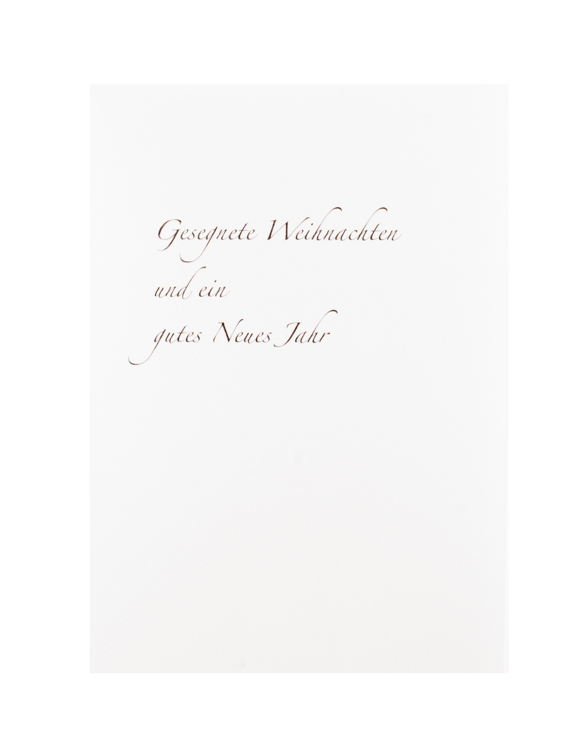 Weihnachtskarte - Stille Nacht