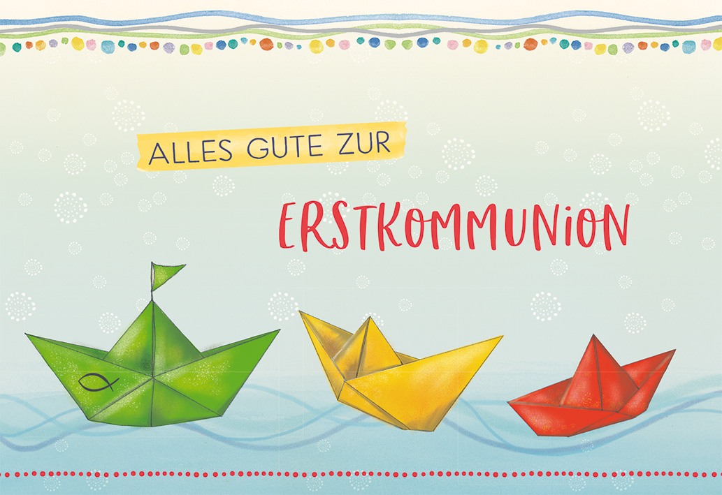 Karte zur Kommunion - Fest des Glaubens