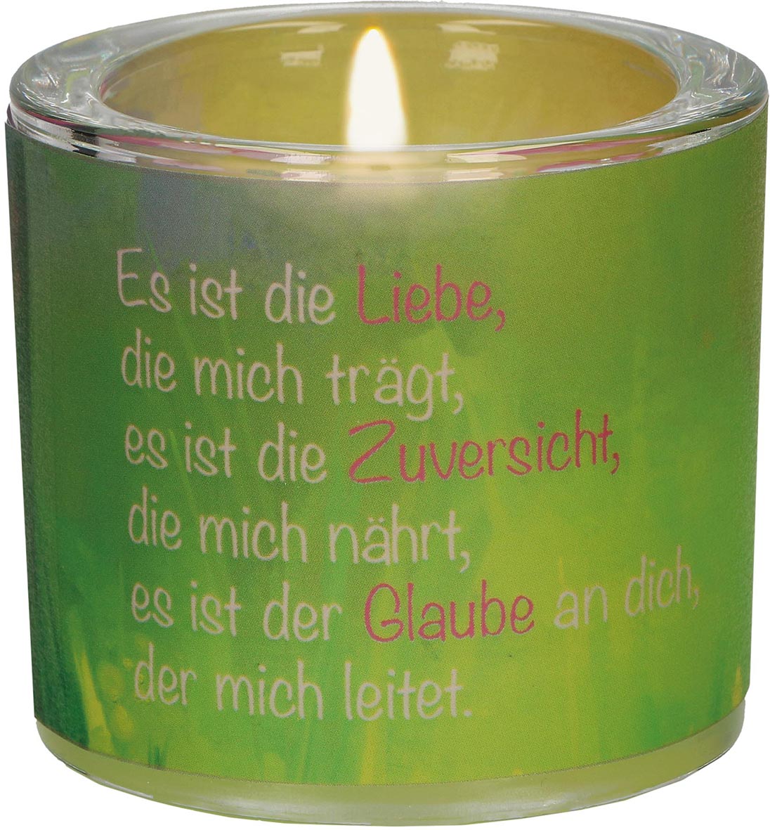 Windlicht - Liebe-Zuversicht-Glaube Windlicht - Liebe-Zuversicht-Glaube