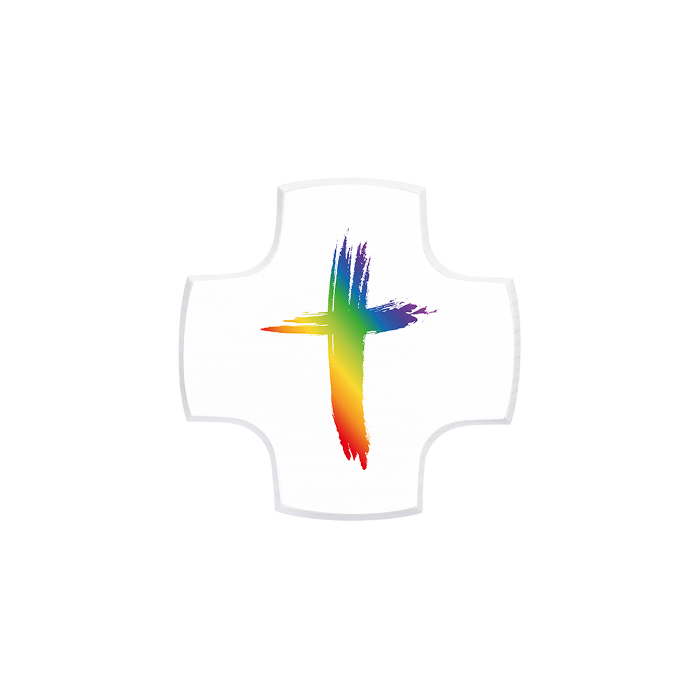 Kinderkreuz - Regenbogenkreuz