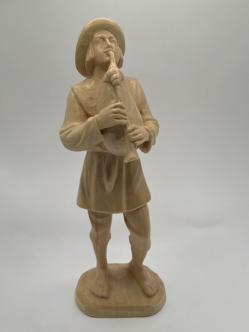 Karl-Kuolt-Krippe - Hirte mit Dudelsack