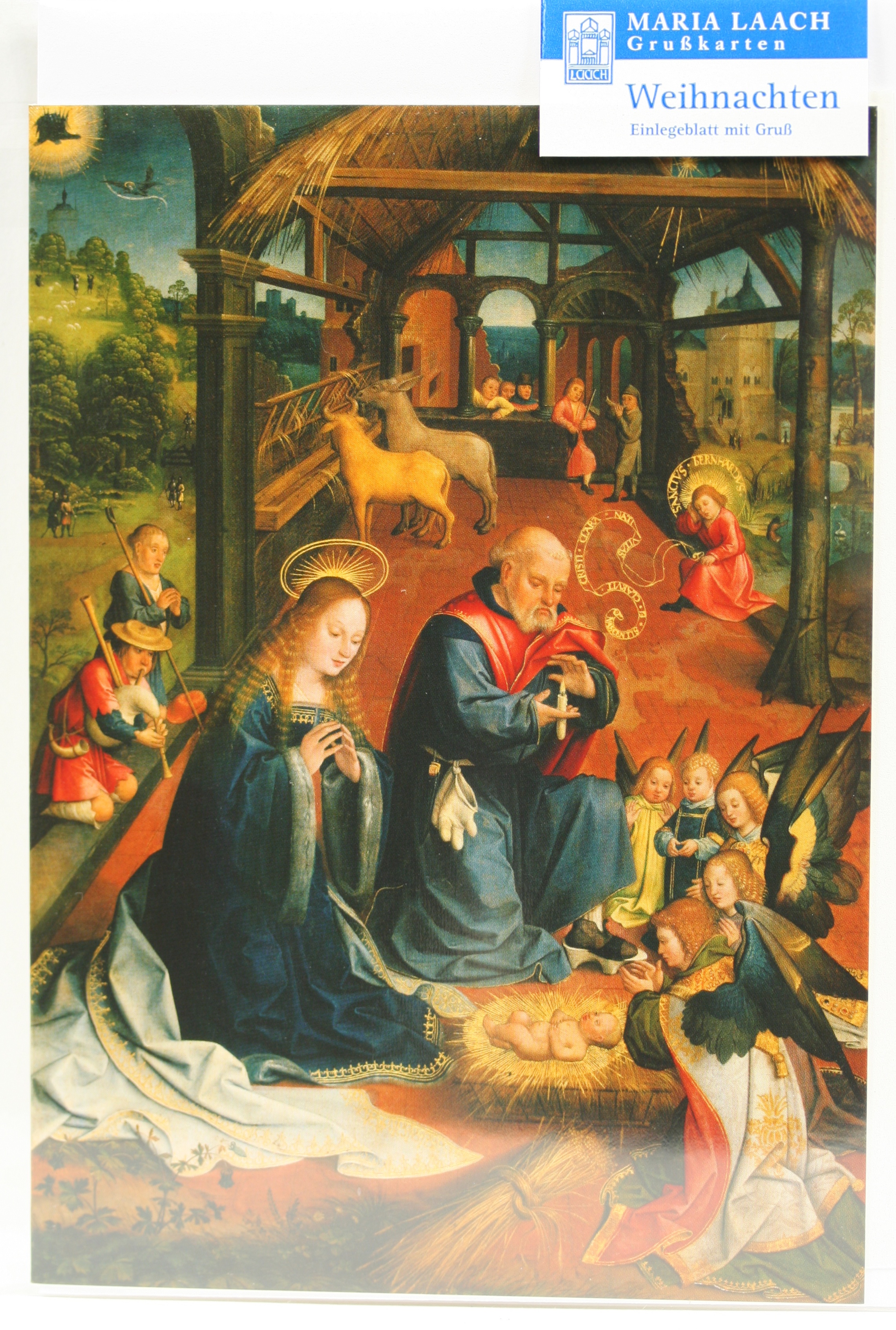 Weihnachtskarte - Christi Geburt & van Utrecht