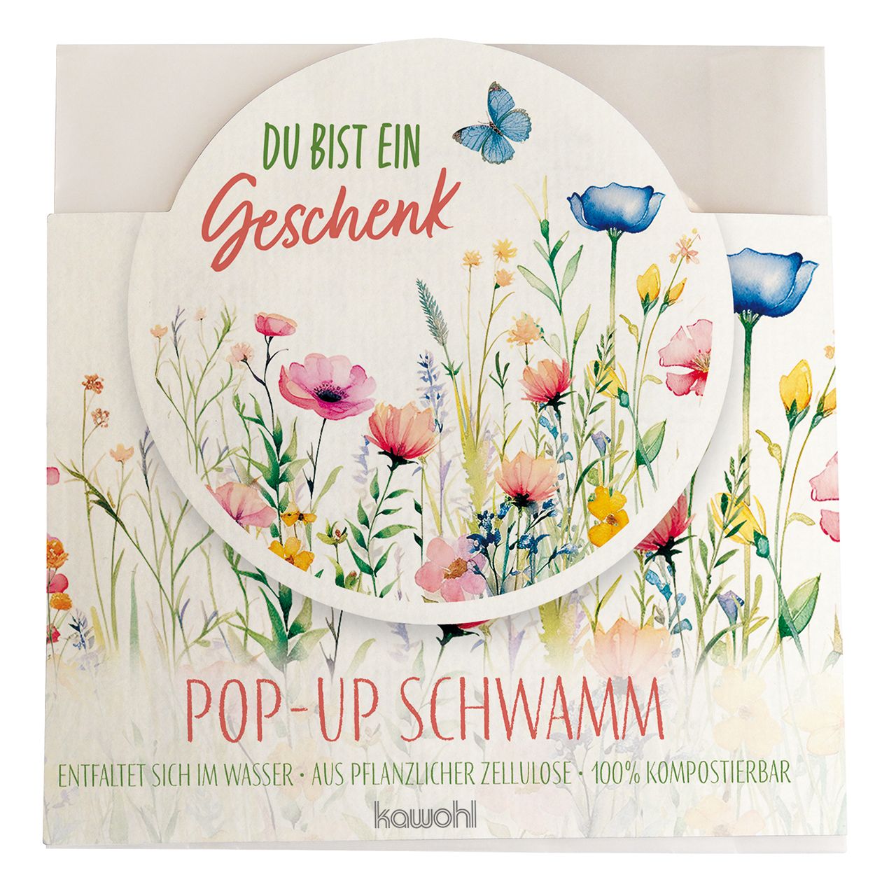 Pop-up Schwamm – Du bist ein Geschenk