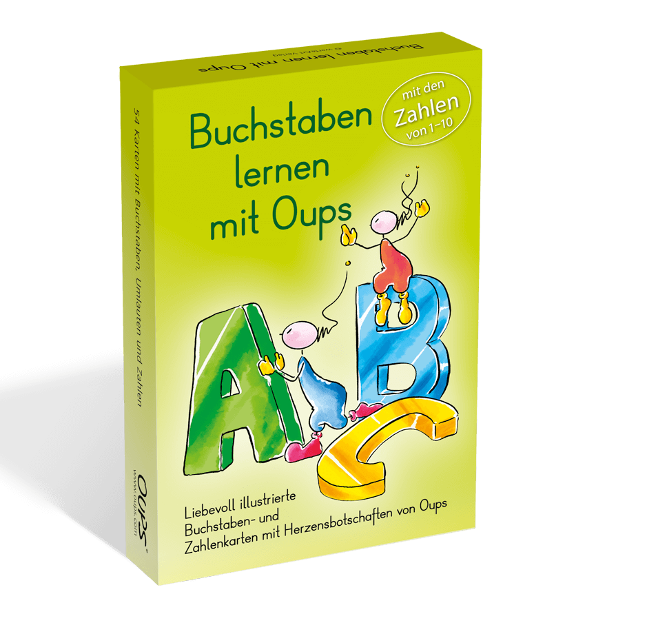 Kartenbox - Buchstaben lernen mit OUPS Kartenbox - Buchstaben lernen mit OUPS