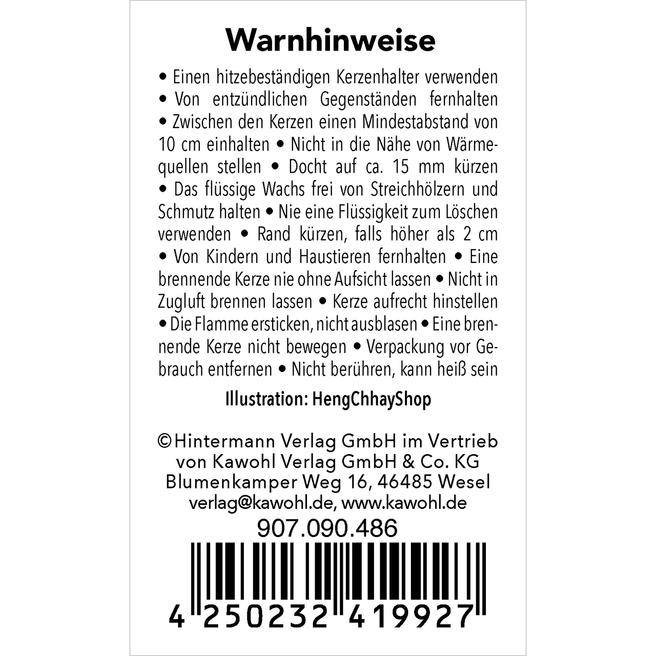 Tischkerze – Frohe Weihnachten