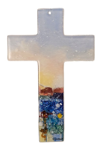 Glaskreuz - Murano & Bunt Glaskreuz - Murano & Bunt