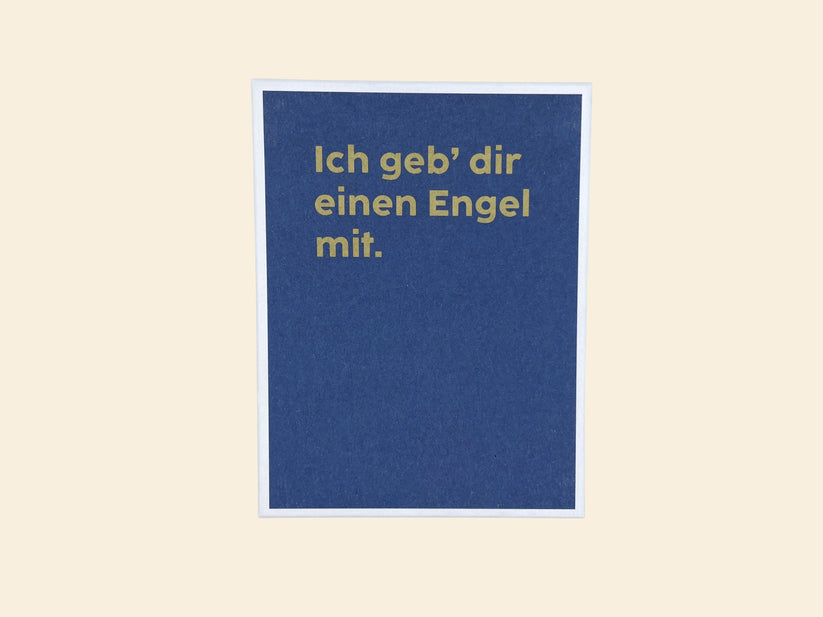 Handschmeichler - Bronzeengel & Geschenkkarton