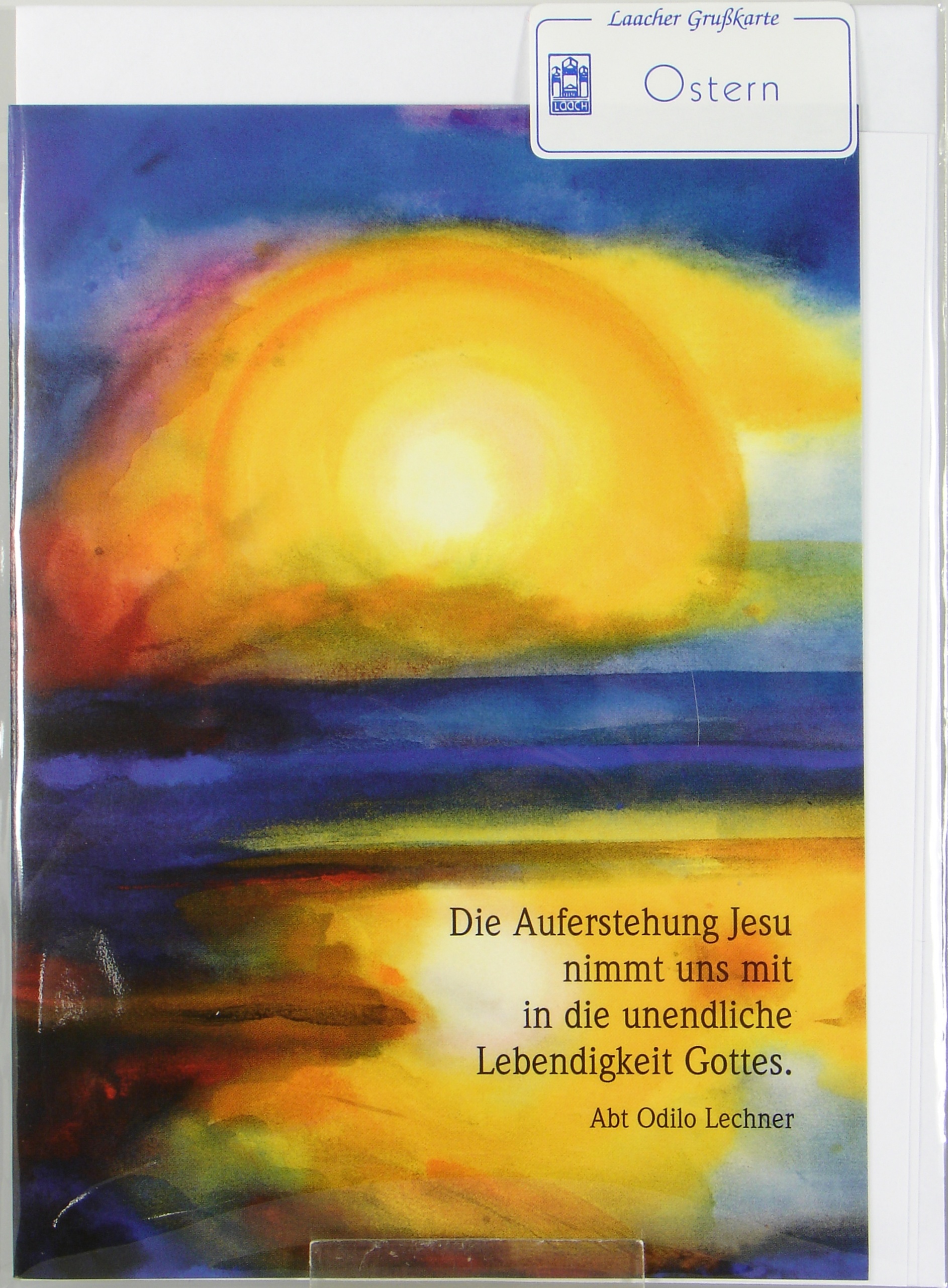 Osterkarte - Auferstehung Jesu