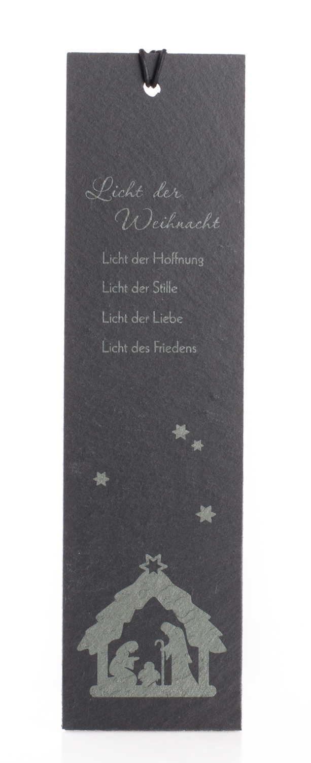Schieferrelief - Licht der Weihnacht Schieferrelief - Licht der Weihnacht