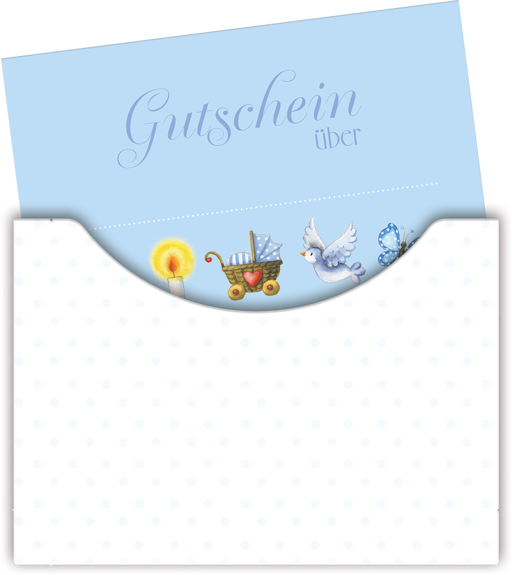Geschenkbuch - Zur Taufe für Gutschein / Geldgeschenk