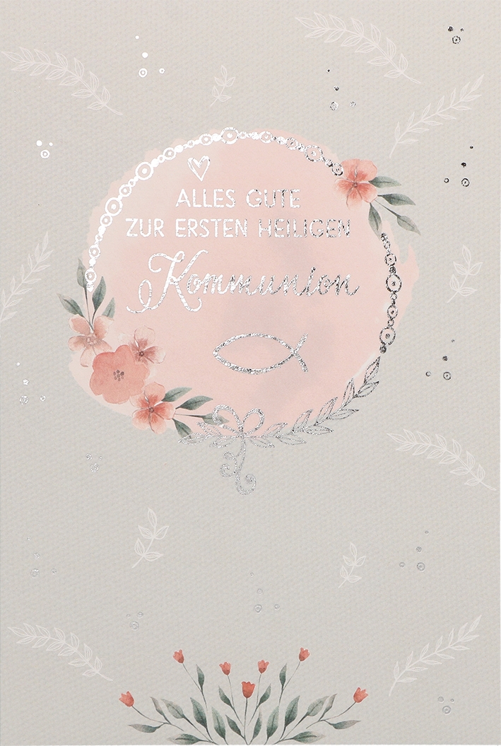 Karte zur Kommunion - Der Herr denkt an uns... Karte zur Kommunion - Der Herr denkt an uns...