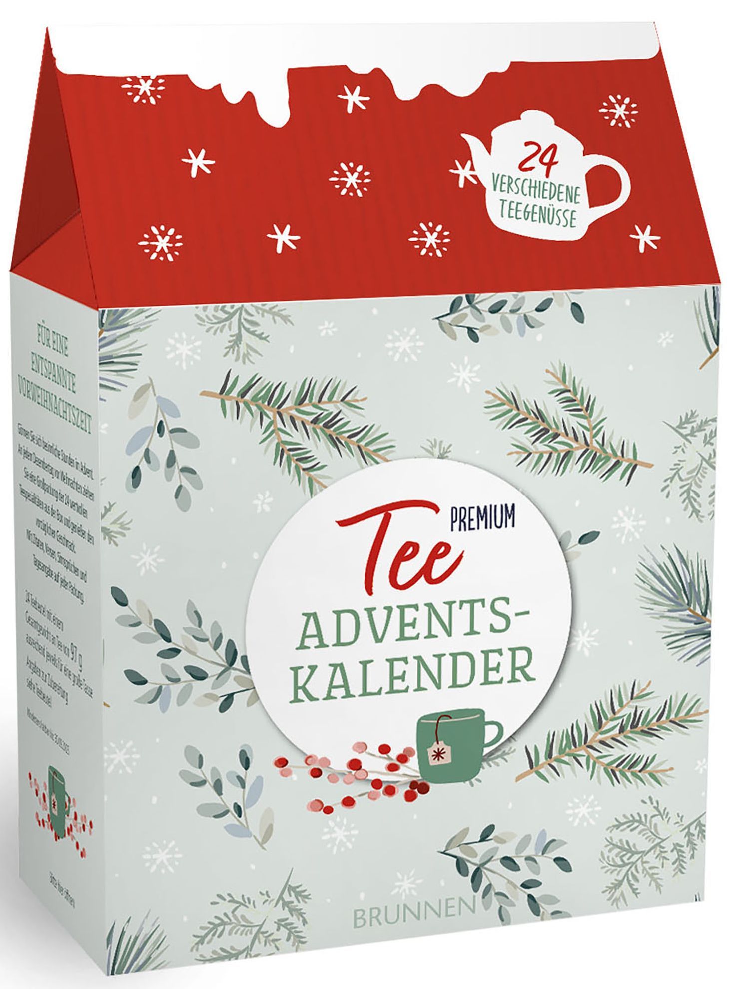 Tee-Adventskalender - 24 Sorten & Zweige