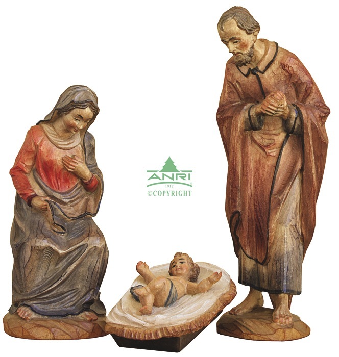 Karl-Kuolt-Krippe Lindenholz - Hl. Familie Karl-Kuolt-Krippe Lindenholz - Hl. Familie