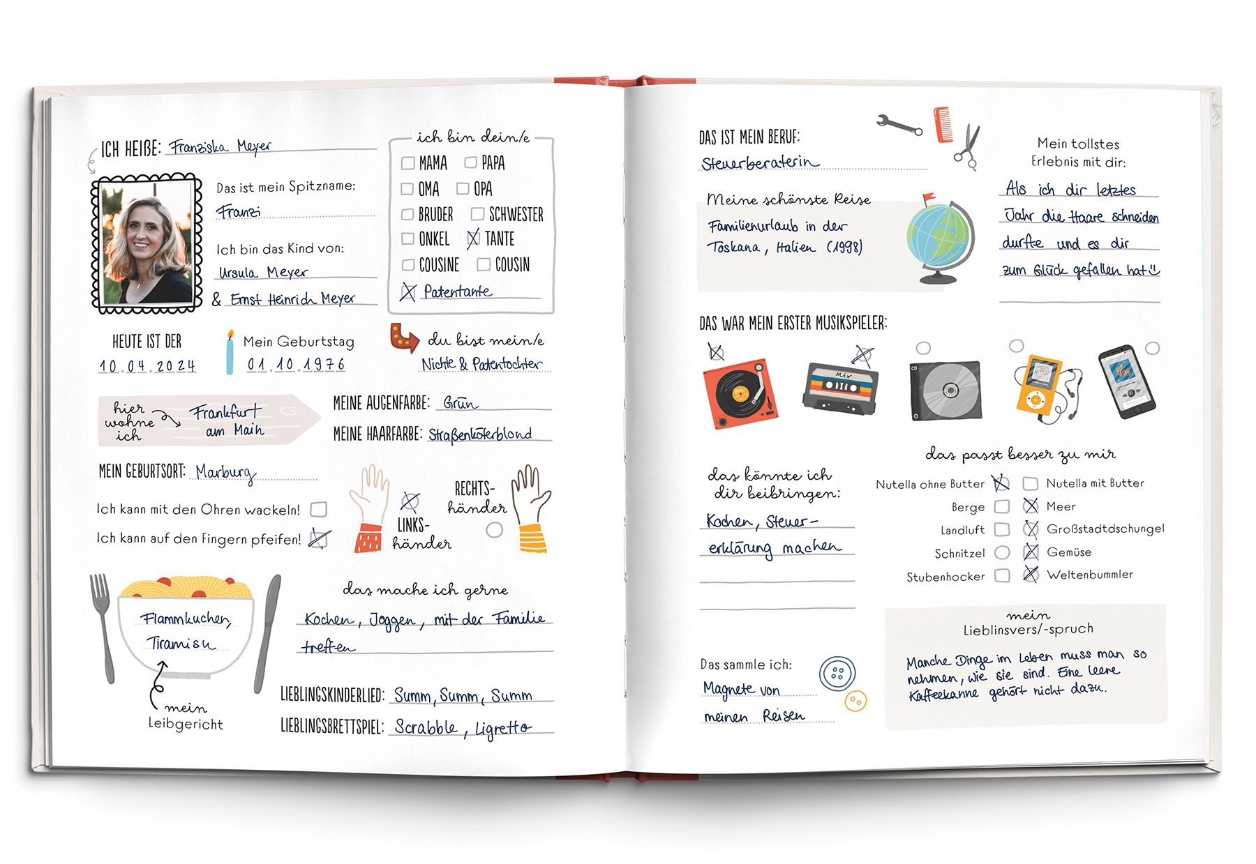 Familien-Album - Meine Familie in einem Buch