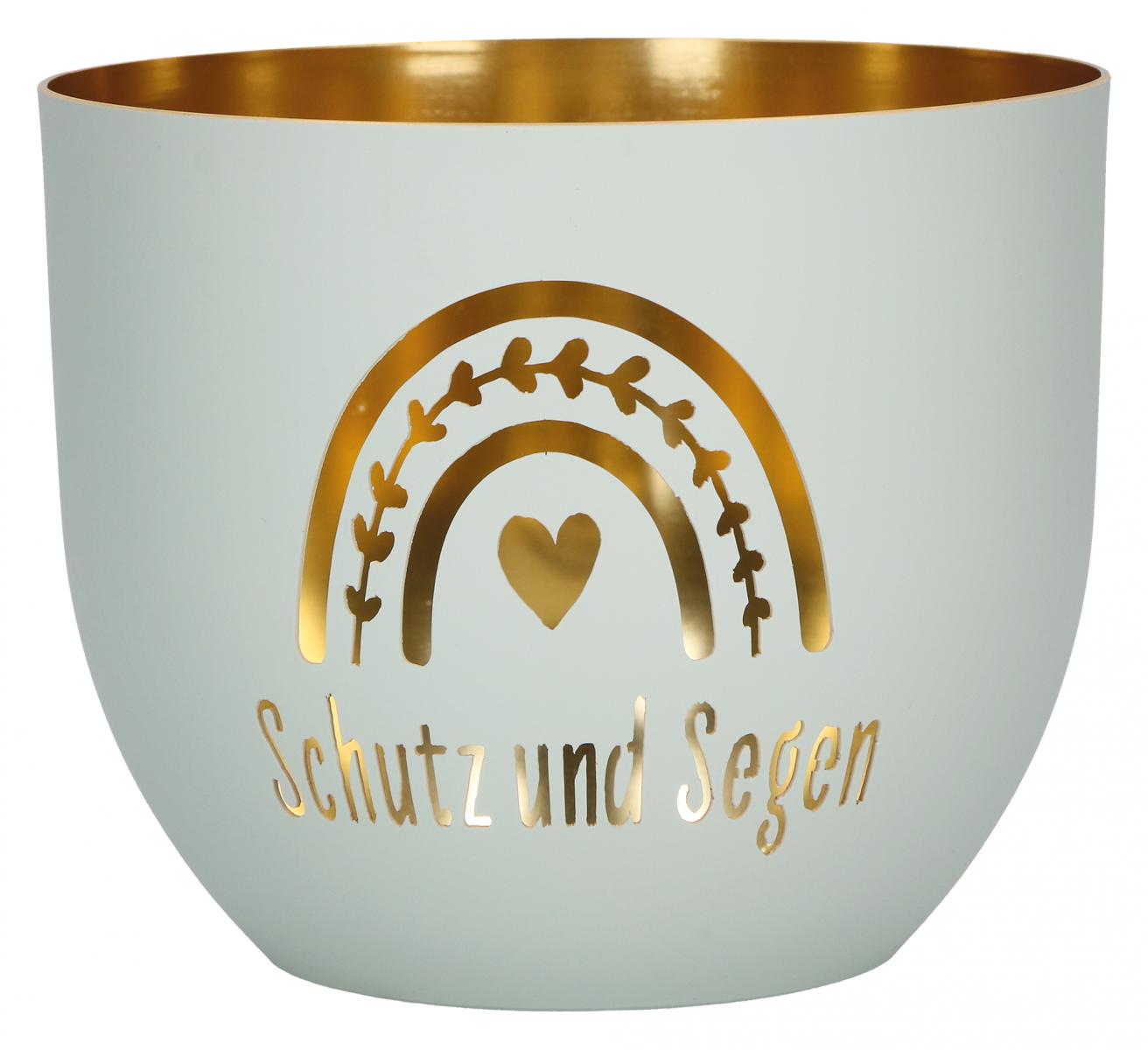 Metallwindlicht - Schutz und Segen Metallwindlicht - Schutz und Segen