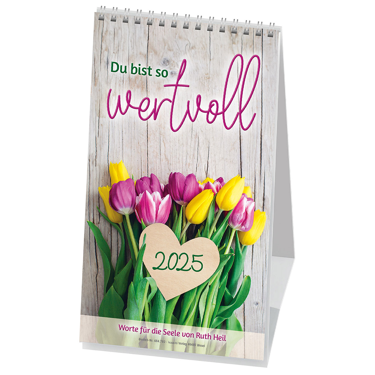 Postkarten-Kalender - Du bist mir so wertvoll & 2025 Postkarten-Kalender - Du bist mir so wertvoll & 2025