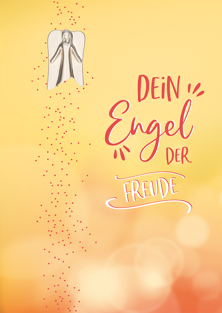 Engelkarte - Dein Engel der Freude & Bronzeengel