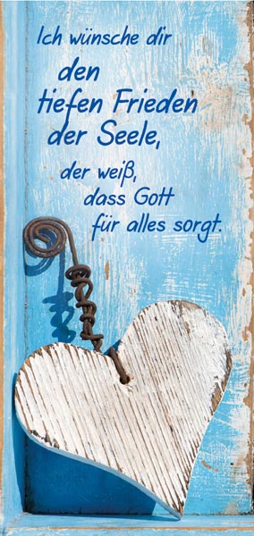 Magnet-Lesezeichen - Ich wünsche dir den tiefen Frieden...