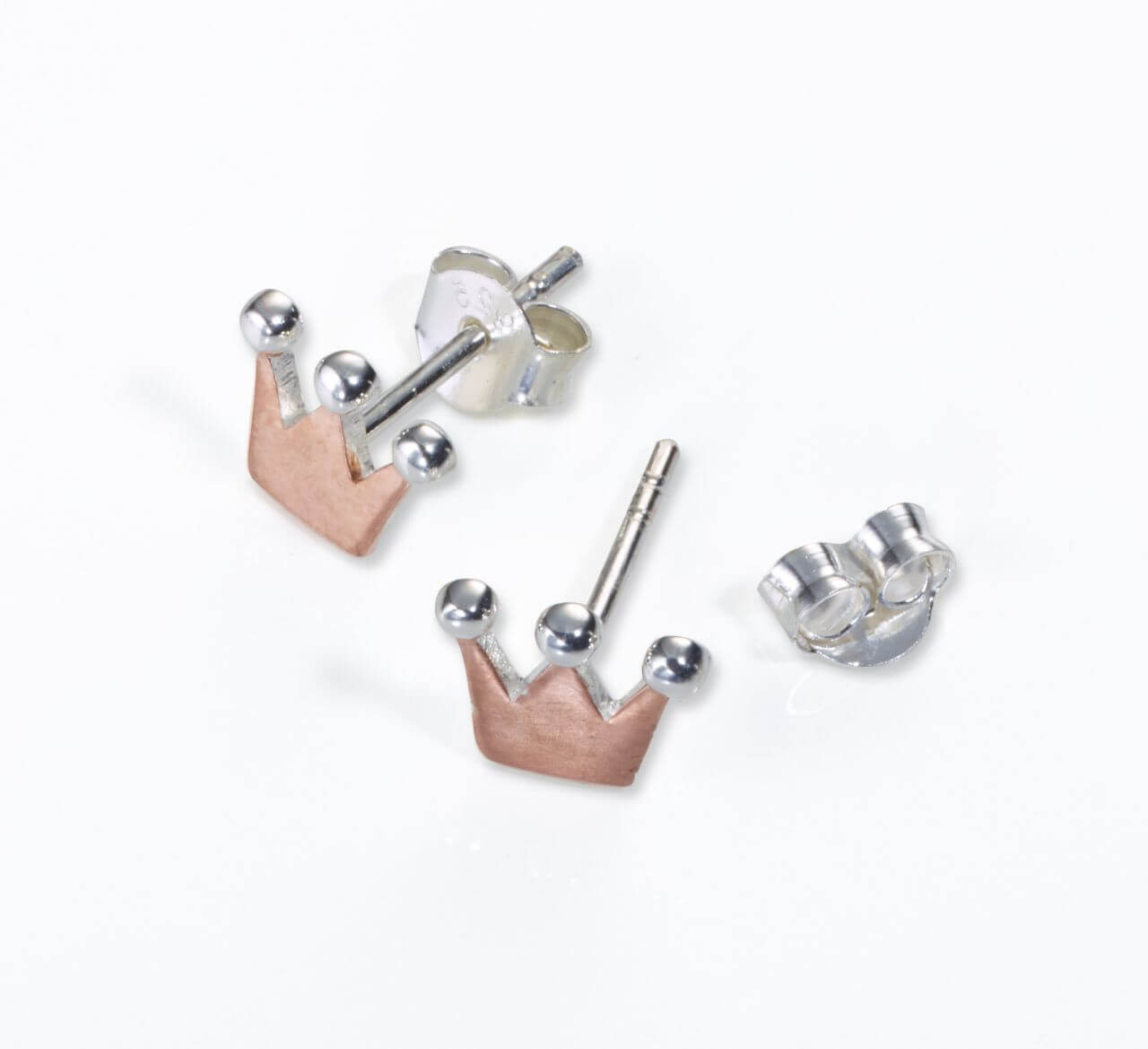 Ohrstecker - Königskind & Roségold Ohrstecker - Königskind & Roségold