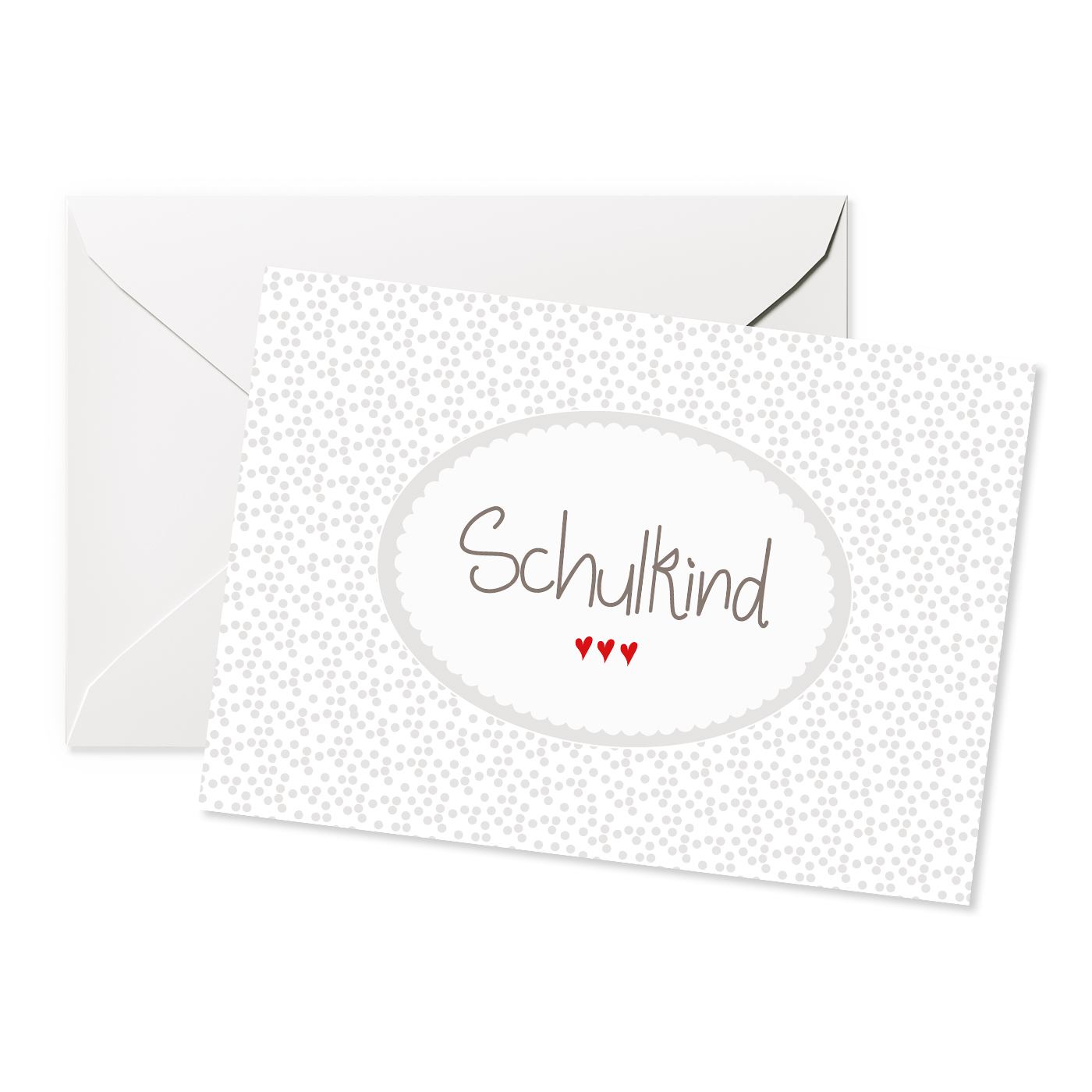 Karte zur Einschulung - Schulkind Karte zur Einschulung - Schulkind