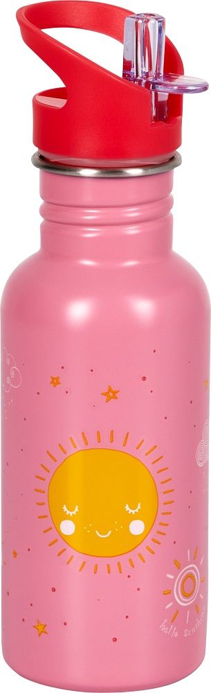 Edelstahlflasche - Kleine Freunde & Sonne Edelstahlflasche - Kleine Freunde & Sonne