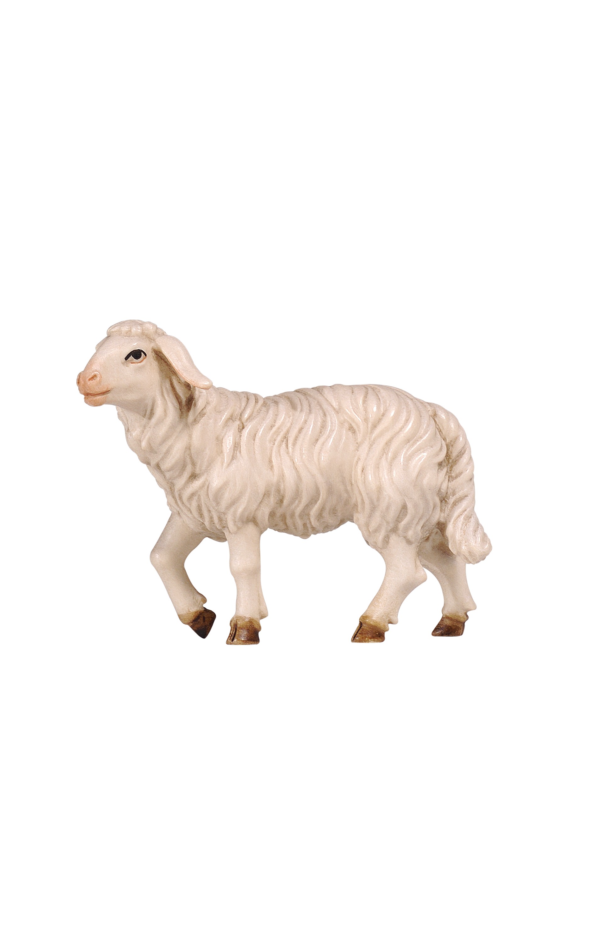 Kostner-Krippe - Schaf stehend Kopf hoch